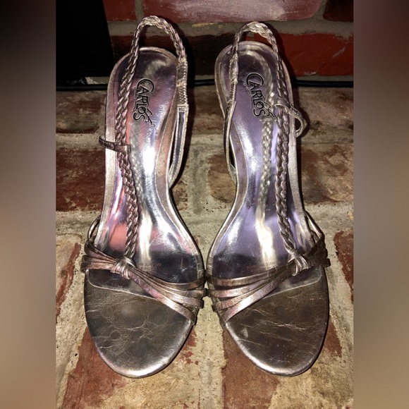 Carlos by Carlos Santana Shoes - Silver Pumps
